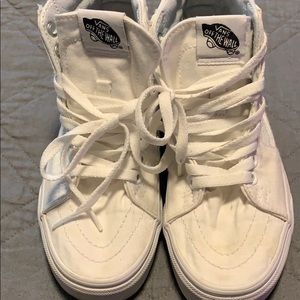 High top Vans sneakers
